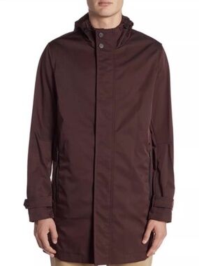 Ted Baker Stack 3-in-1 Hooded Mac Jacket w/ Detachable Vest